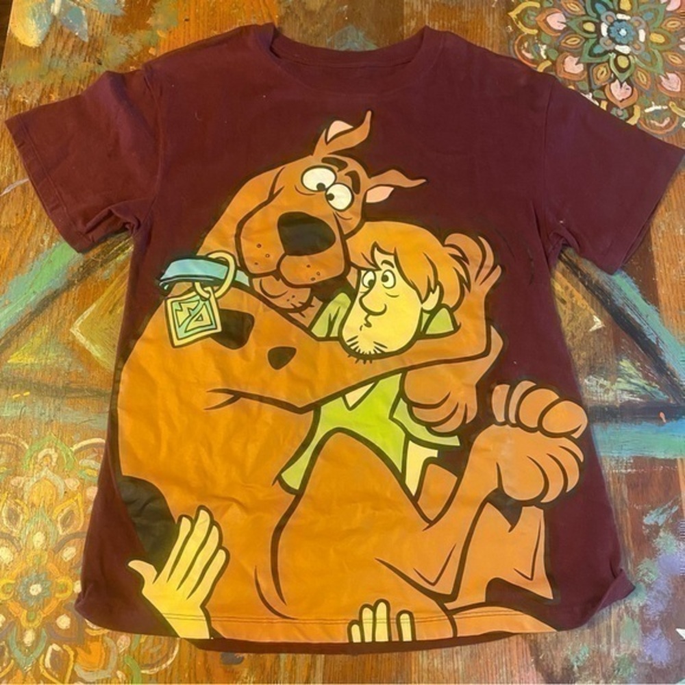 Scooby Doo Shaggy T Shirt / Women’s Size S / Maroon